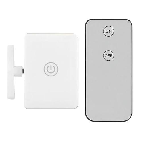 Pulsante intelligente senza fili – interruttore della luce a distanza, interruttore a pulsante | lampada da camera da letto senza fili con sicurezza migliorata, gadget a pulsante per automazione