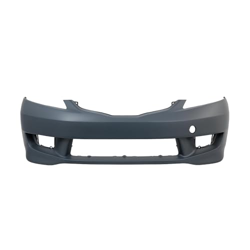 Image of FitParts Compatible with Honda Fit 2009-2011 Front Bumper Cover | Primed, Without Parking Sensor Holes, Hatchback, Ready to Paint, OEM 04711TK6A90ZZ, HO1000264