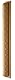 Expovinalia Natural Weinregal Wand, Kiefer, rustikal, 85 x 8 x 8 cm