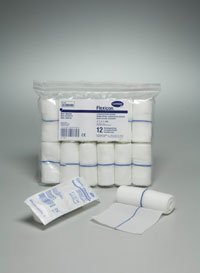 6075949 PT# 22100000 Bandage Flexicon 1"x4.1Yd Conforming Elastic White LF NS 96/Ca Made by Hartmann USA