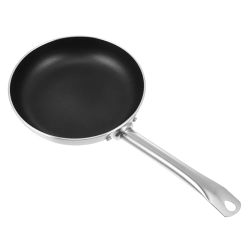 Ciieeo 1 PC Duradera Manija Individual Doble Freying Sartén Para Huevo De Comida De Bistec