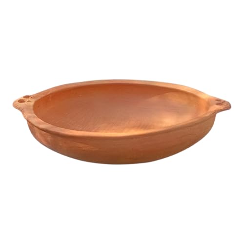 Traditional Moroccan Clay Tagra – Authentic Cooking Vessel for Fish Tagine
