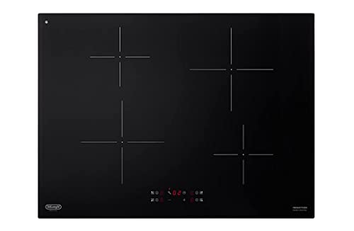 De Longhi Pin 72 Piano Cottura A Induzione Nero 70 Cm 4 Zone