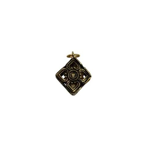 Square Amber Resin Cover