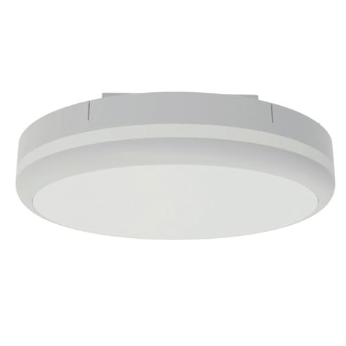 Europalamp Plafonnier LED 3CCT 12-15-18 W avec Détecteur de Mouvement | 3000-4000-6000 K | IP65 Extérieur & Intérieur | Économie d’Énergie & Sécurité...