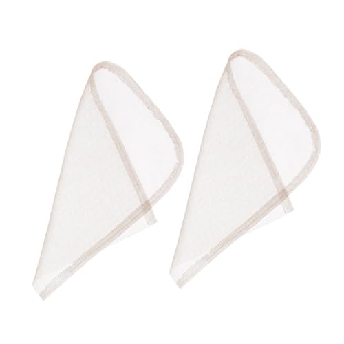 Beavorty Breathable Lace Wig 2pcs for Wig Making Frontal Lace Wig Accessories Soft and Comfortable