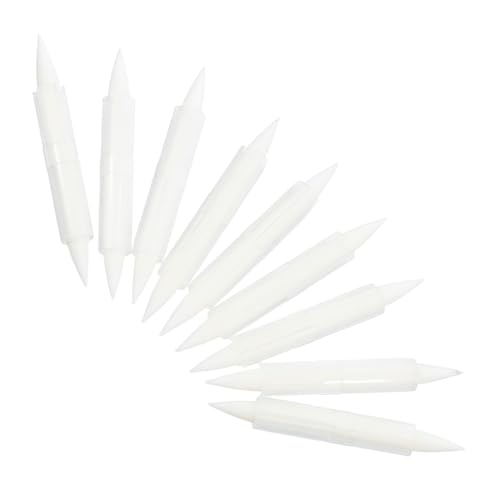 KALLORY 10Pcs Replacement Nibs for Paint Pens and Markers Versatile for Drawing Writing and DIY Projects to Install Compatible with Various Painting Devices