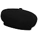 Kangol Bamboo Jax Beret Black, Medium