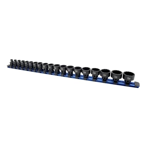 Image of Astro Tools 78319T 19-Piece 12-Point 3 /8 inch Drive Nano Impact Sockets 6-24mm - No Skips
