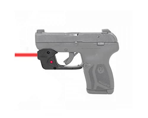 Viridian E Series Red Laser Sight for LCP MAX, Gun Sight with Ambidextrous On and Off Switch, Black