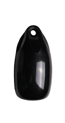 Majoni Dumpy Single Eye Boat Black Fender Inflated - Large