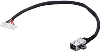 Iwlikey Replacement DC Jack Charging Port DC In With Cable Harness For Dell Insp - Foto 7