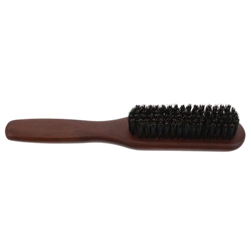 Healeved Beard Brush for Men Wooden Hair Comb Fine Tooth Styling Oil Brush Essential Tool for Men's Grooming