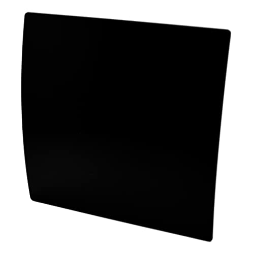 SolaDirect 4 in / 100 mm Bathroom Fan - Extractor Fan for Bathroom and Kitchen - IPX 4 - (Black Matt - ESCUDO)