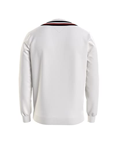 Tommy Hilfiger Men's Stripe V Neck Sweater2