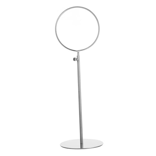 OUNONA Classic Design Scarf Display Stand Easy-to-use Storage Rack for Home and Store Made of Stainless Steel