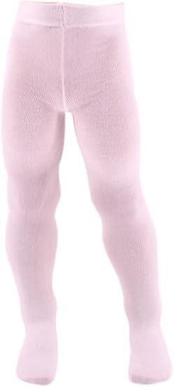 AQUILONE Leotardos Suaves para Niña, Leotardos Elásticos de Invierno de Acrílico Cálido - Made in Italy (Rosa, 4)