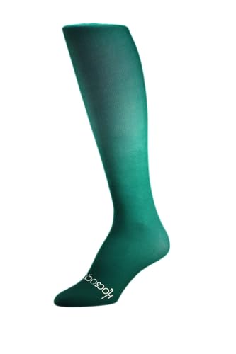 POWSOCX Hunter Green Base Layer Socks, Keep Dry Skiing & Snowboarding, Small