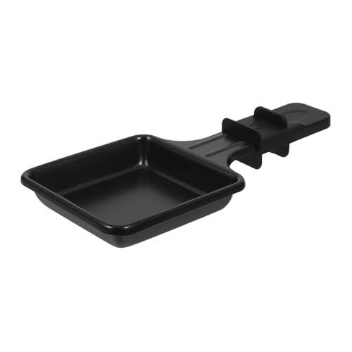 Cabilock Poêlon à Fromage Carré Multifonction Antiadhésif pour Grillades et Raclette Accessoire Remplaçable pour Plaque à Induction Mini Poêle de Cuisine Sécurisée pour Barbecue Intérieur