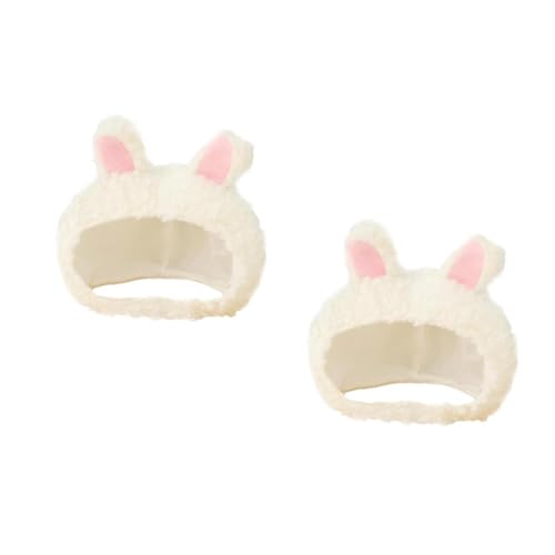 Chapeau hiver blanc en peluche pour sorties enneigées et balades