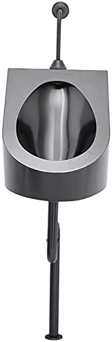 Stainless Steel urinals, Wall-Mounted Male urinals, Induction Drainage bar urinals, Small Vertical Toilets, Suitable for Homes, Hotels, Schools (Long C)