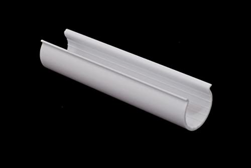 Snap Clamp Greenhouse Cover PVC Clamps for Hoop Pipe Frames - Garden / Plant Cover Clips (11-EZ - 1/2'' Pipe Clamps - JAK Packaging, 40), White - Image 4