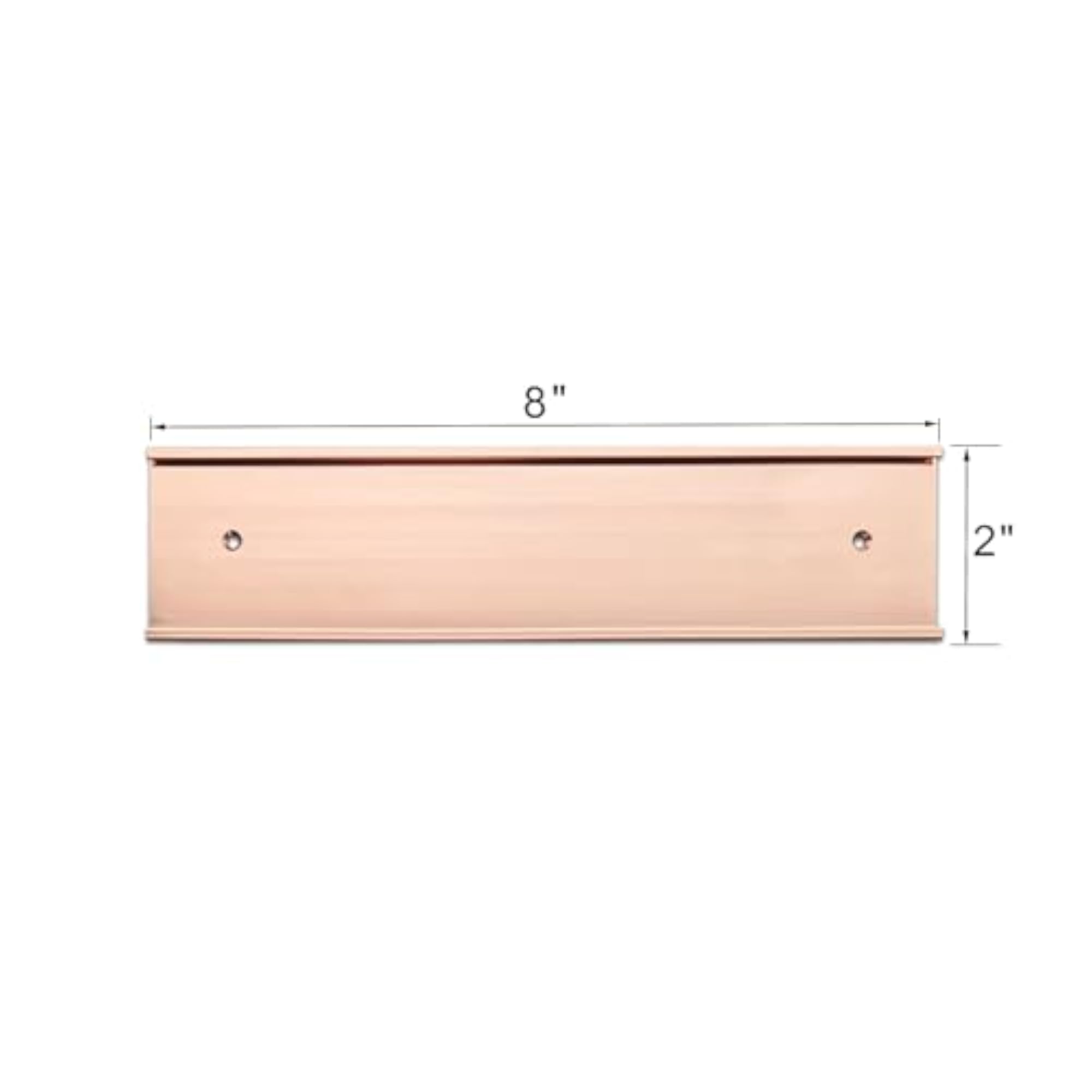Nameplate Holder Wall or Door 5 Pack
