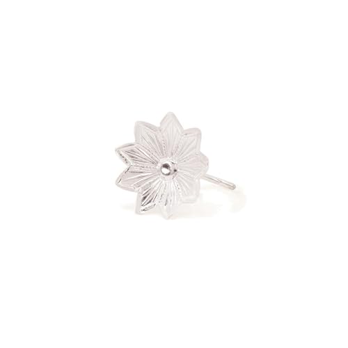 Osasbazaar Silver Lotus Flowers for Puja, Temple at Home, Workplace and Gifting - 99% Pure Silver (1)
