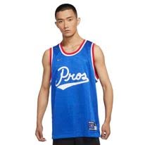 Image of Nike Dri-FIT Lil Penny Basketball Jersey Premium Tank Top in Blue, Blue/White/Red, Large