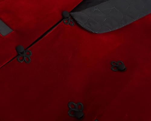 Mens Smoking Jacket Velvet Blazer Long with Belt Shawl Lapel Men's Blazer Coat3