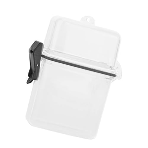 Haodream Funda impermeable flotante impermeable sellado por inmersión caja de almacenamiento seca con gancho de cuerda contenedor de almacenamiento Rafting caja de llaves