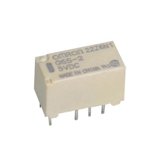 Relais 5V G6S-2-5VDC micromodule de commutation 8 broches 2A pour PCB domotique