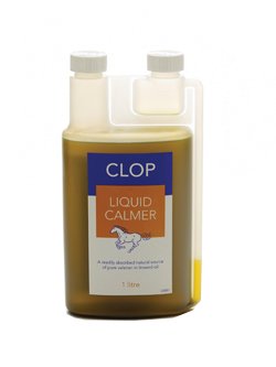William Hunter Equestrian Clop Liquid Calmer 1 Litre - For Nervouse & Excitable Horses Or Thoses That Suffer From Stress. Contains Valerian #TOP2