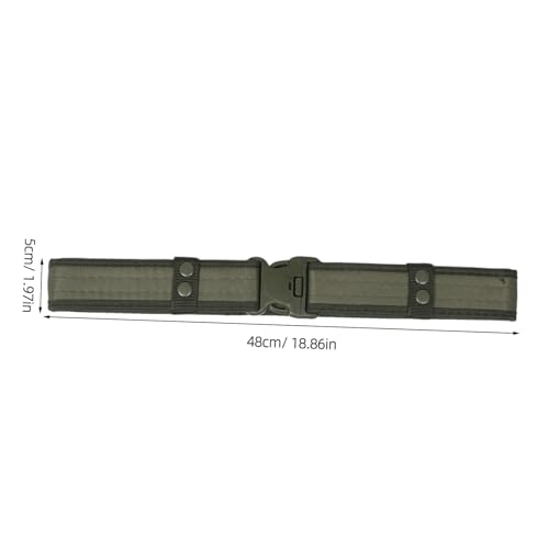 2pcs Fabric Canvas Webbing Belt For Students Boys Outdoor Sports Belt With Quick-release Plastic Buckle For Camping Training And Daily Use2