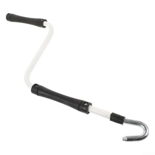 Wohnmobil-Markisenkurbel Kurbel stabile Handausrüstung Hardware Baldachin Teleskop-Markisenkurbel 52 cm Metallbedienungsstange für Innen- und Außenbereich Rollo Verlängerungsstange