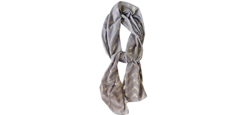 Women Featherlight Scarf Wrap, Glitter Gold, Lightweight and Breathable3