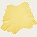 Sheep Skin, 0.7-1.0mm Thick, for Gloves, Clothing, Leather Sheets for Crafts and Arts (Yellow 6-7 sq. ft)