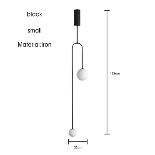 Lampe LED suspendue Chaner géométrique et créative - 2