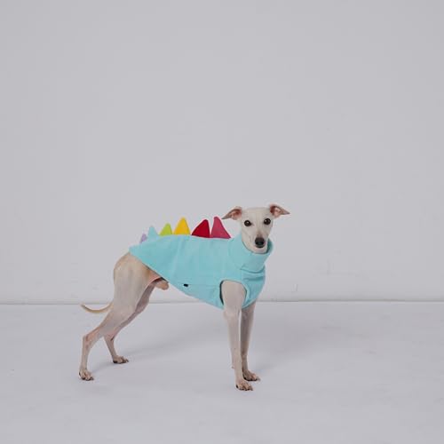 Disfraz contero perro Dinosaurio polar ESCCBOO M azul miniatura 3