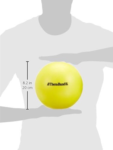 Theraband 23095 Mini Ball, Small Exercise Ball For Yoga, Pilates, Abdominal Workouts, Shoulder Therapy thumb #6