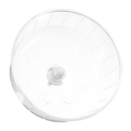 HANABASS Silent Hamster Wheel Large 17cm Wheel for Small Pets Exercise Toy for Chinchilla Rat and Squirrel