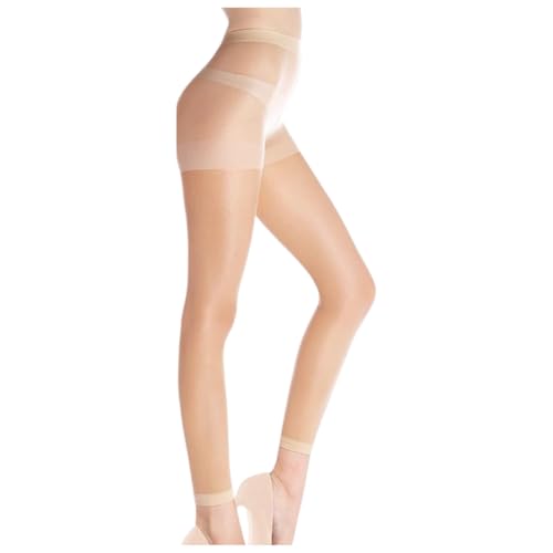 WWricotta Leggings Transparents sans Pieds pour Femmes, Mode décontractée, Collants Fins Thermique Running