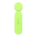 VAVOFO USB Rechargeable Book Light, Blue Light Blocking, Amber Light Clip On Bookmark Shaped Reading Light, Eye Care 6 LEDs Book Light for Bookworms Reading in Bed with 9 Lighting Modes (Neon Green)