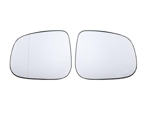 Glace rétroviseur de voiture avec chauffage pour Jaguar XF XFL 2PC