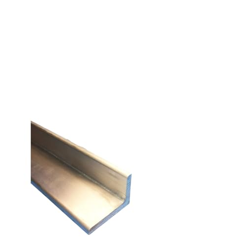 2" x 3" Aluminum Angle 6061 T6 x 6"-Long x 3/8" Thick- 2" x 3" x 3/8" 6061Angle Industrial Bars Metalworking Machining DIY Industrial Craft Projects