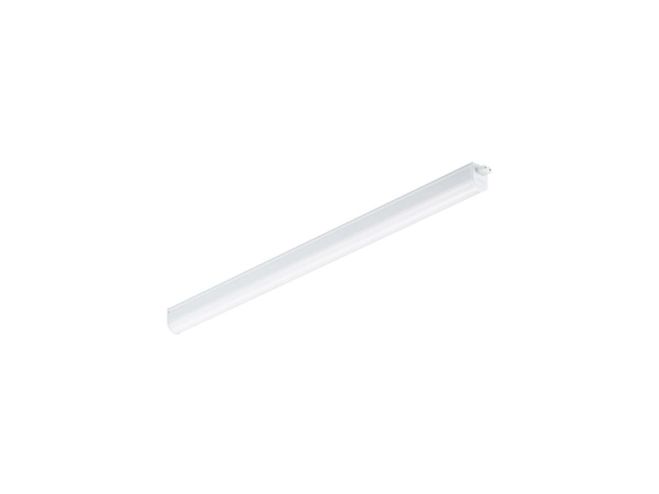 Philips White Ledinaire Batten Bn021c Led15s/840 L900, 15W, 1600 Lm, 4000K Neutral 900Mm, Opal Cover, Ip20, Energy-Efficient Led Ceiling Light For Indoor Lighting