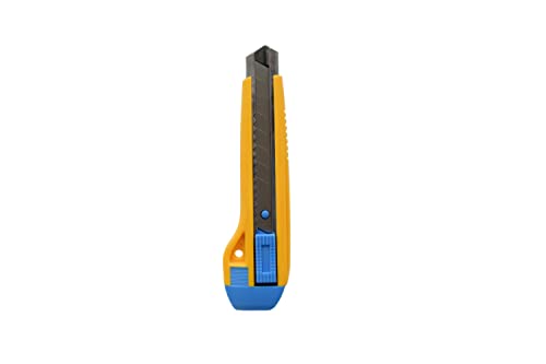 Cutter professionnel avec 2 lames de rechange lot de 24 pièces pour chantiers et ateliers