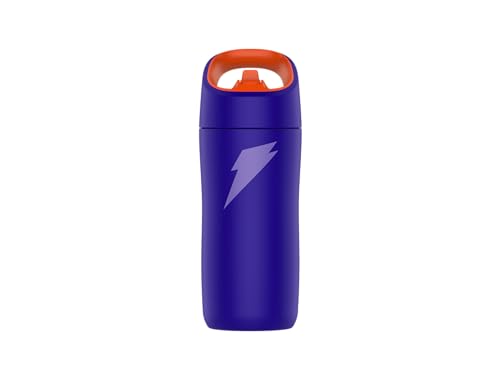 Gatorade Kids' Rookie Metal Water Bottle, 12oz, Stainless Steel Bottle, Double-Wall Insulation, Vacuum Insulated, Thermo Mug