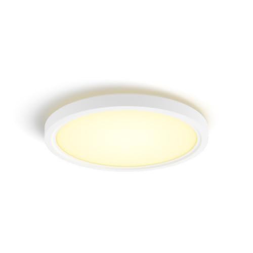 Plafonnier LED Tento rond WA blanc 29,1 cm au design minimaliste
