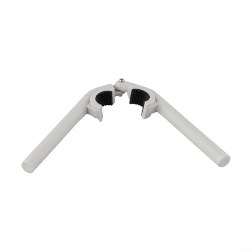 Chiave aeratore regolabile per rimozione e installazione di rubinetti, struttura in acciaio al carbonio, adatta per ugelli per tubi da 21,5 mm a 27 mm (7/8 a 1) (plastica corta)